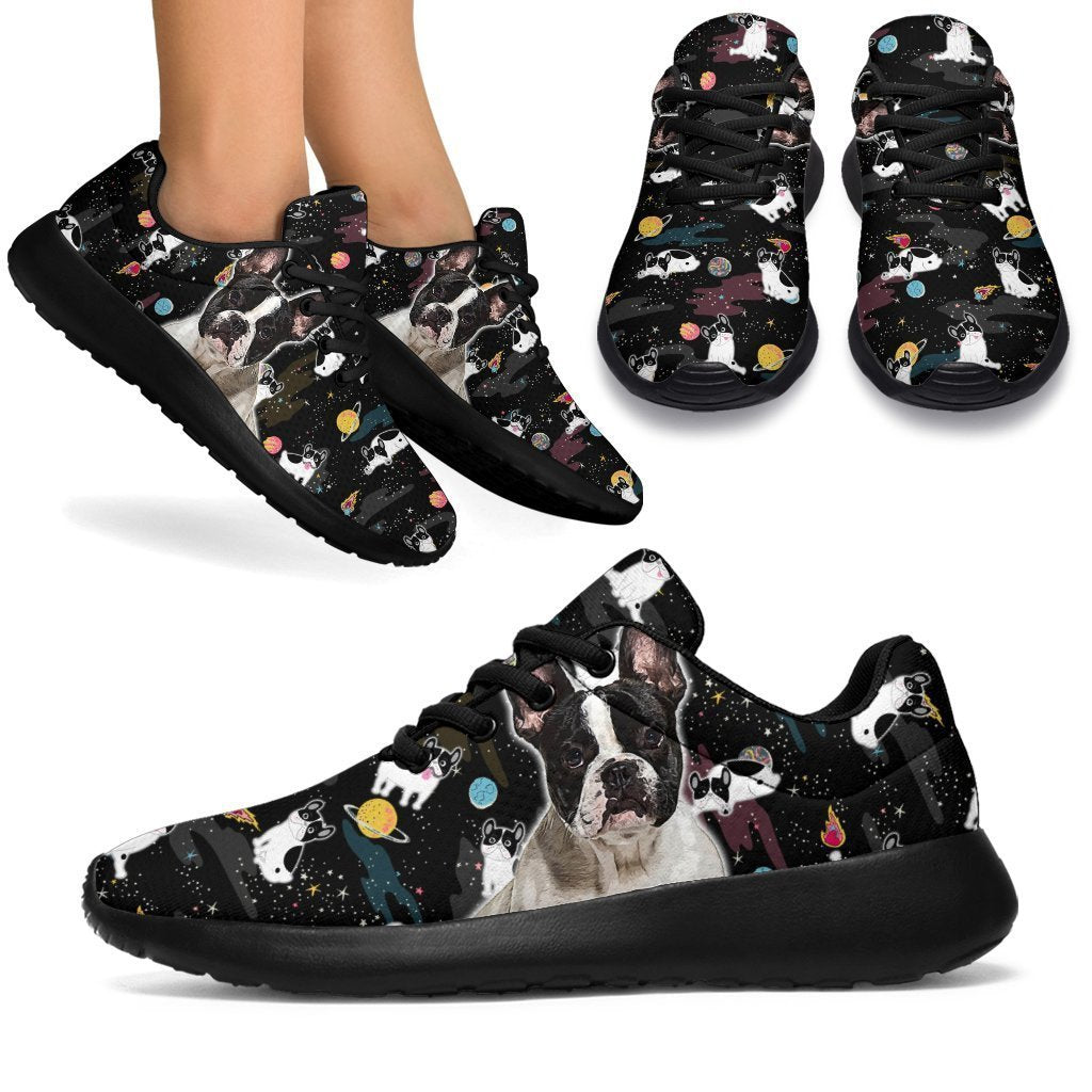 French Bulldog Sneakers Sporty Shoes Funny For Frenchie Dog Love-Gear Wanta