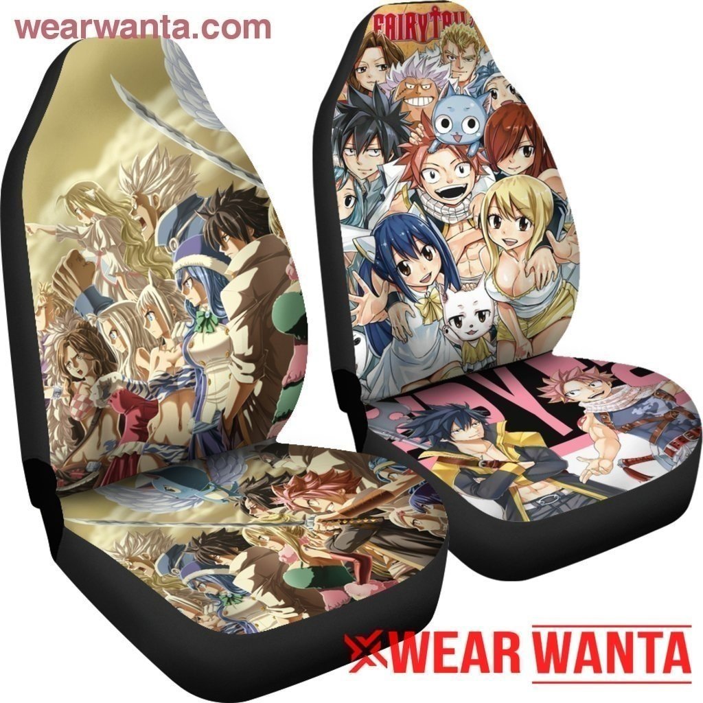 Full Character Fairy Tail Car Seat Covers Gift LT04-Gear Wanta