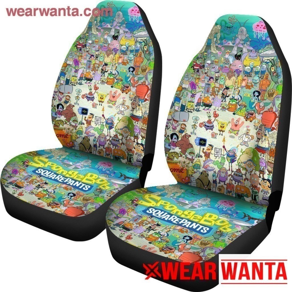 Full Character Spongebob Car Seat Covers LT04-Gear Wanta