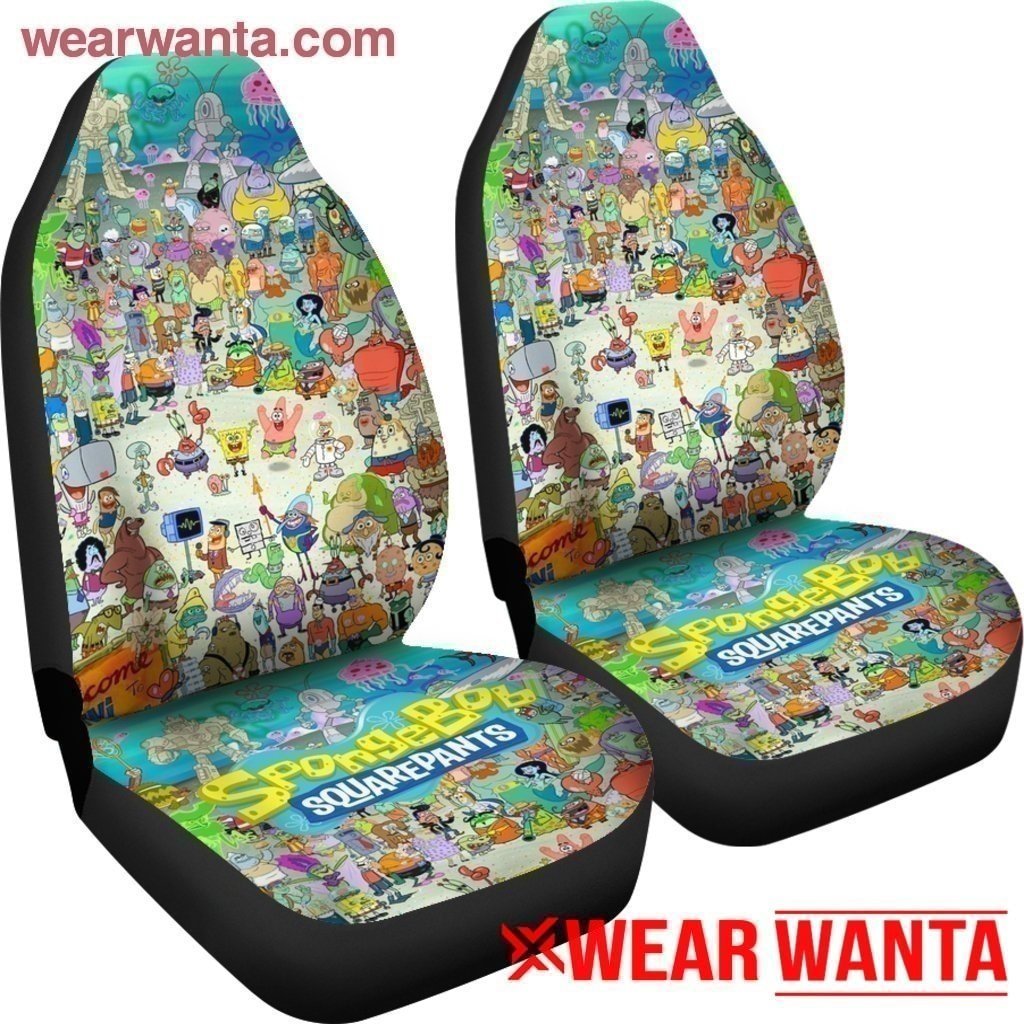 Full Character Spongebob Car Seat Covers LT04-Gear Wanta