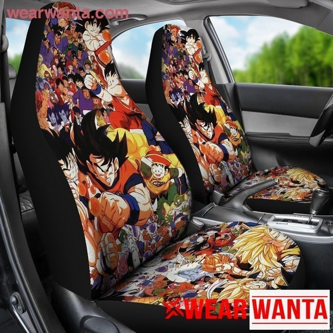 Full Dragon Balls Characters Car Seat Covers-Gear Wanta