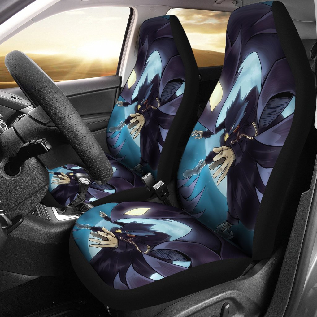 Fumikage Tokoyami Car Seat Covers My Hero Academia Car Decor-Gear Wanta