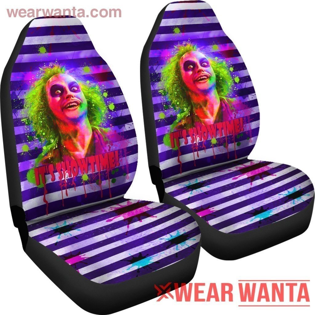 Funny Beetlejuice Car Seat Covers Custom Idea HH11-Gear Wanta