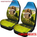 Funny Cow Face Car Seat Covers LT03-Gear Wanta