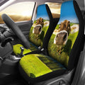 Funny Cow Face Car Seat Covers LT03-Gear Wanta