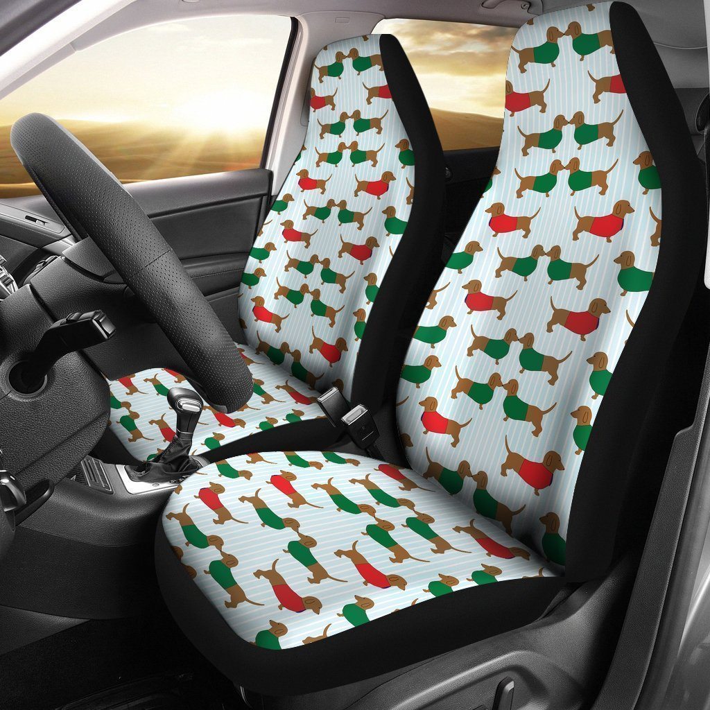 Funny Dachshund Car Seat Covers-Gear Wanta