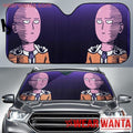 Funny Face Saitama One Punch Man Car Sun Shade NH07-Gear Wanta