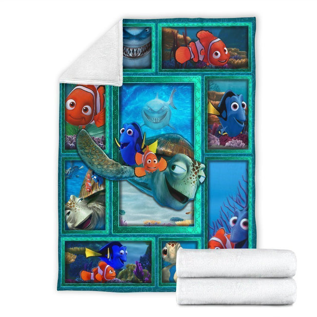 Funny Finding Nemo Fleece Blanket Gift Idea-Gear Wanta