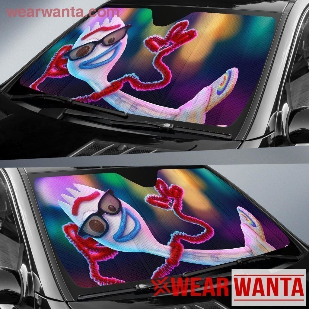 Funny Forky Toy Story Car Sun Shade-Gear Wanta