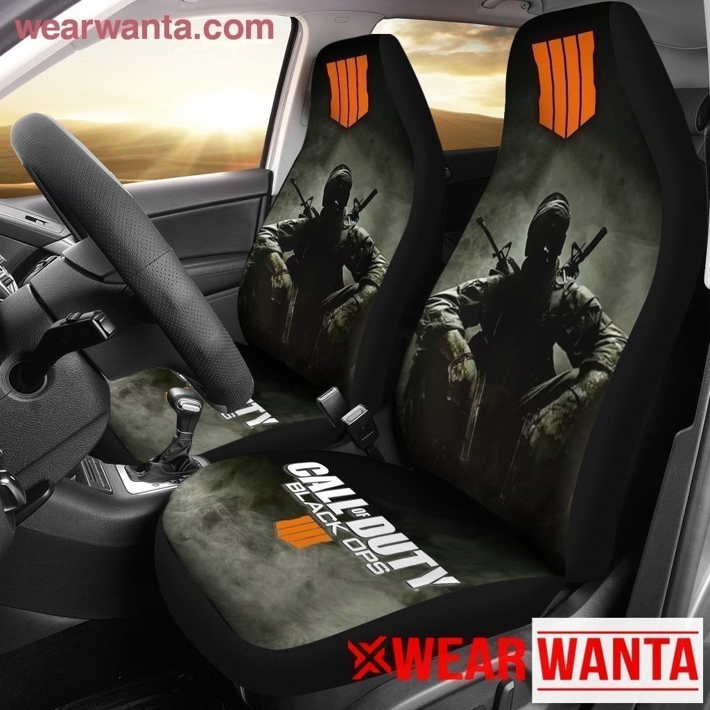 Funny Guy Black Ops 4 Call Of Duty Car Seat Covers LT04-Gear Wanta