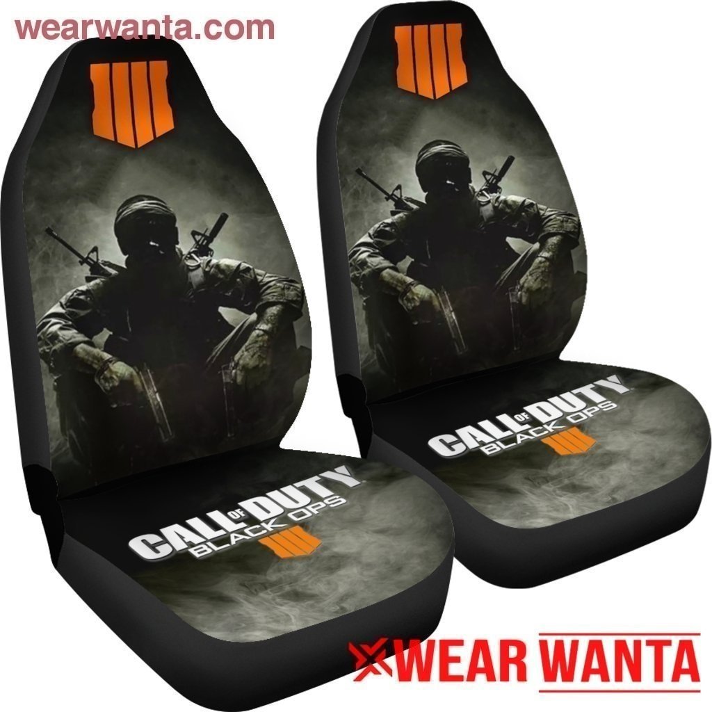 Funny Guy Black Ops 4 Call Of Duty Car Seat Covers LT04-Gear Wanta