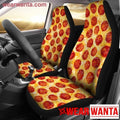Funny Pizza Pepperoni 2 Car Seat Covers-Gear Wanta