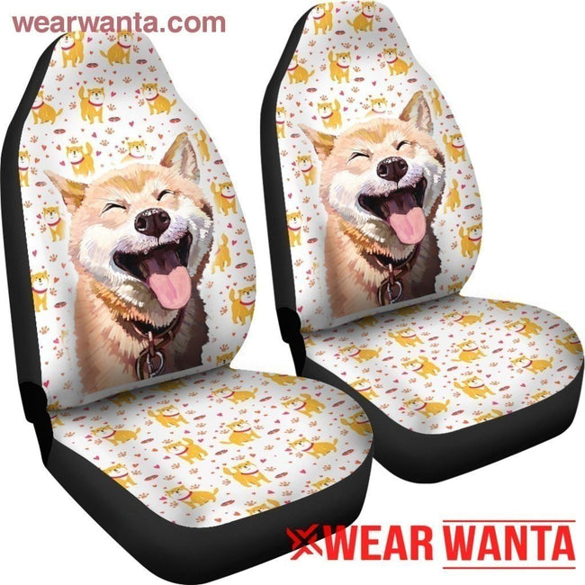 Funny Shiba Inu Dog Car Seat Covers LT03-Gear Wanta