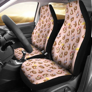 Funny Sloth Emotions Zootopia Car Seat Covers LT04-Gear Wanta