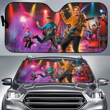 Funny Star Trek Band Car Window Sun Shade-Gear Wanta