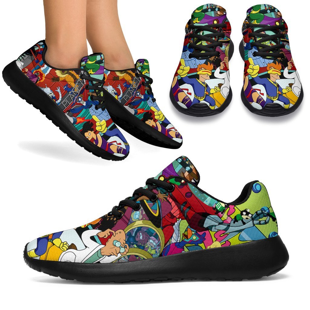 Futurama Sneakers Funny Shoes Custom Idea PT19-Gear Wanta