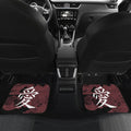 Gaara Car Floor Mats NRT Anime Car Accessories Idea-Gear Wanta