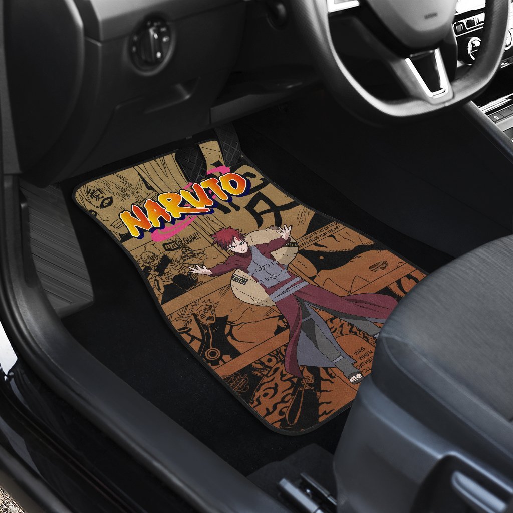 Gaara NRT Car Floor Mats Gift For Special Fan Anime-Gear Wanta