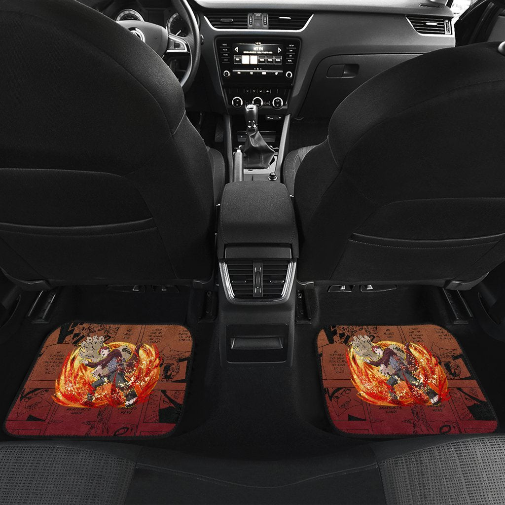 Gaara NRT Car Floor Mats Gift For Special Fan Anime-Gear Wanta