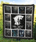 Game Of Thrones Not Today Quilt Blanket Custom-Gear Wanta