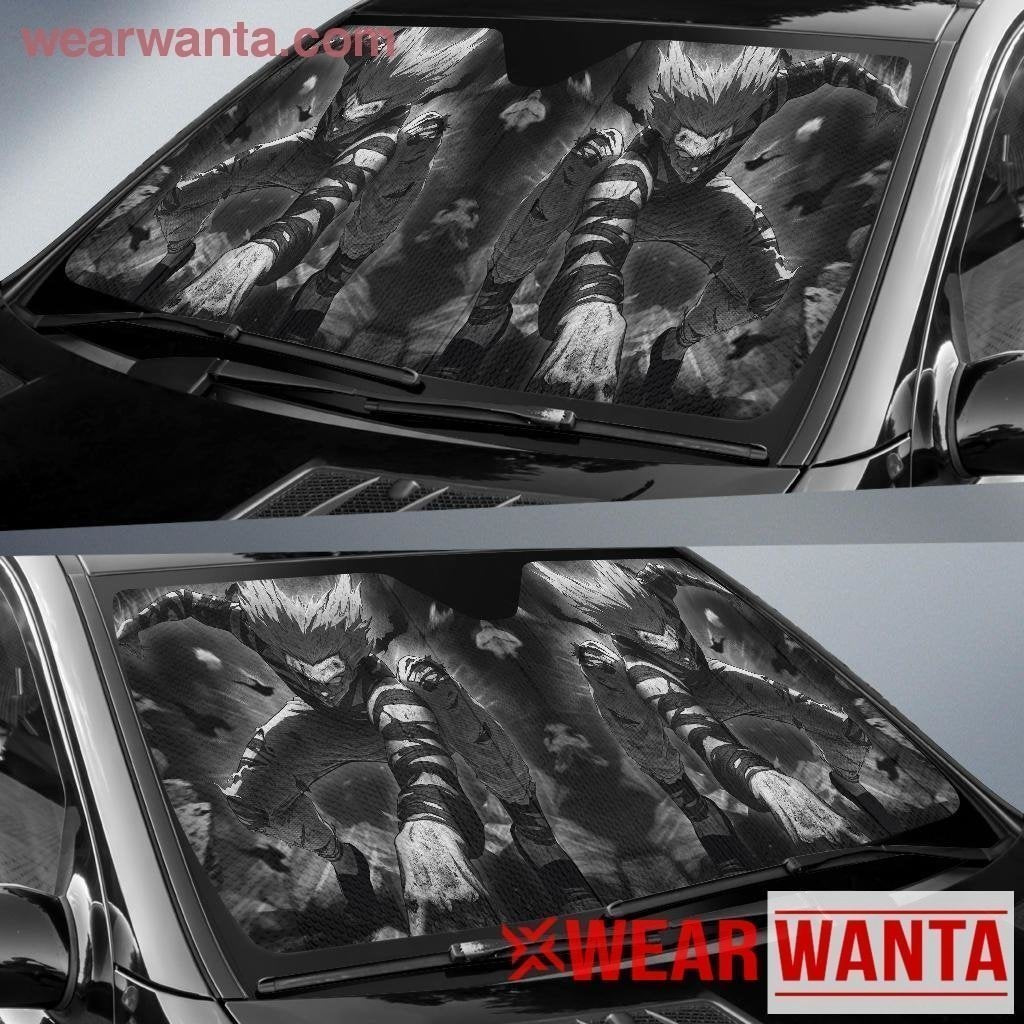 Garou One Punch Man Anime Car Sun Shade NH07-Gear Wanta