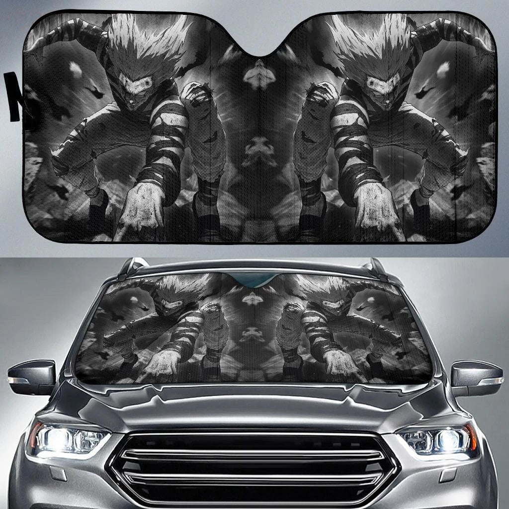 Garou One Punch Man Anime Car Sun Shade NH07-Gear Wanta