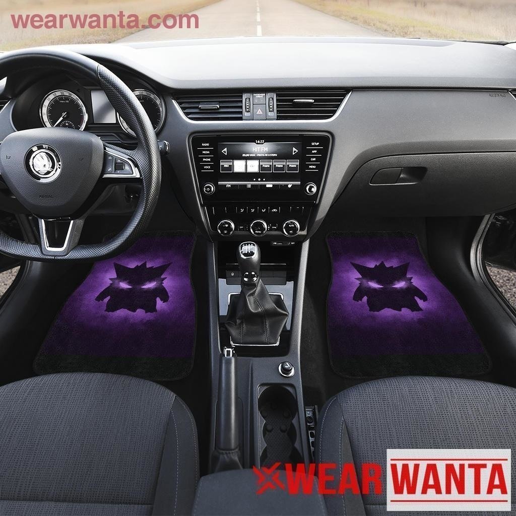 Poke Gengar Car Floor Mats Custom Car Decoration Accessories-Gear Wanta