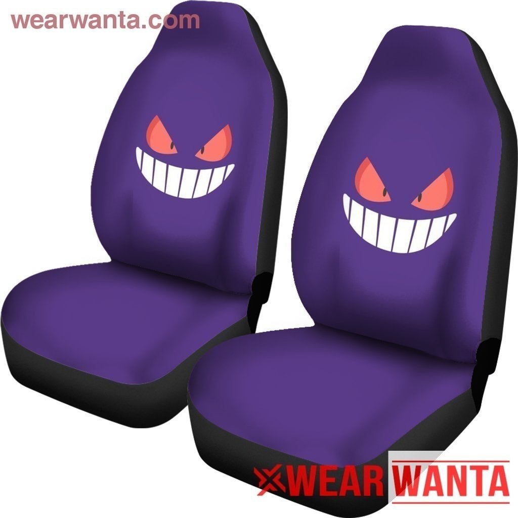 Gengar Face Car Seat Covers NH07-Gear Wanta