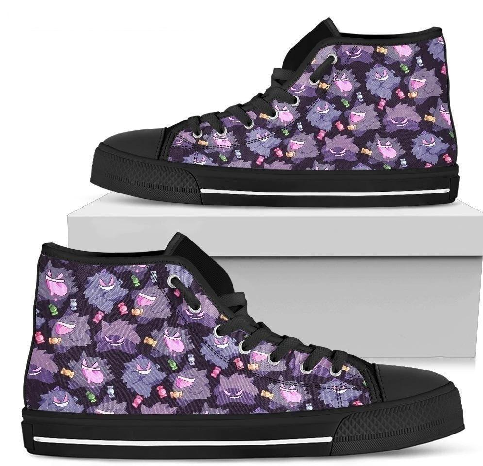 Gengar Shoes High Top Gift For Poke Fan-Gear Wanta