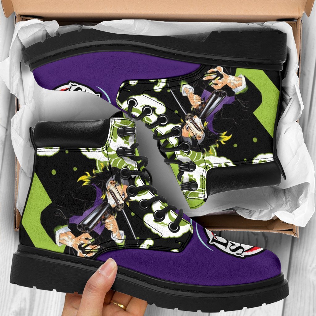 Genya Boots Shoes Demon Slayer Anime Custom TT12-Gear Wanta