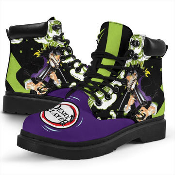 Genya Boots Shoes Demon Slayer Anime Custom TT12-Gear Wanta