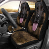 German Shepherd Car Seat Covers Funny Face-Gear Wanta