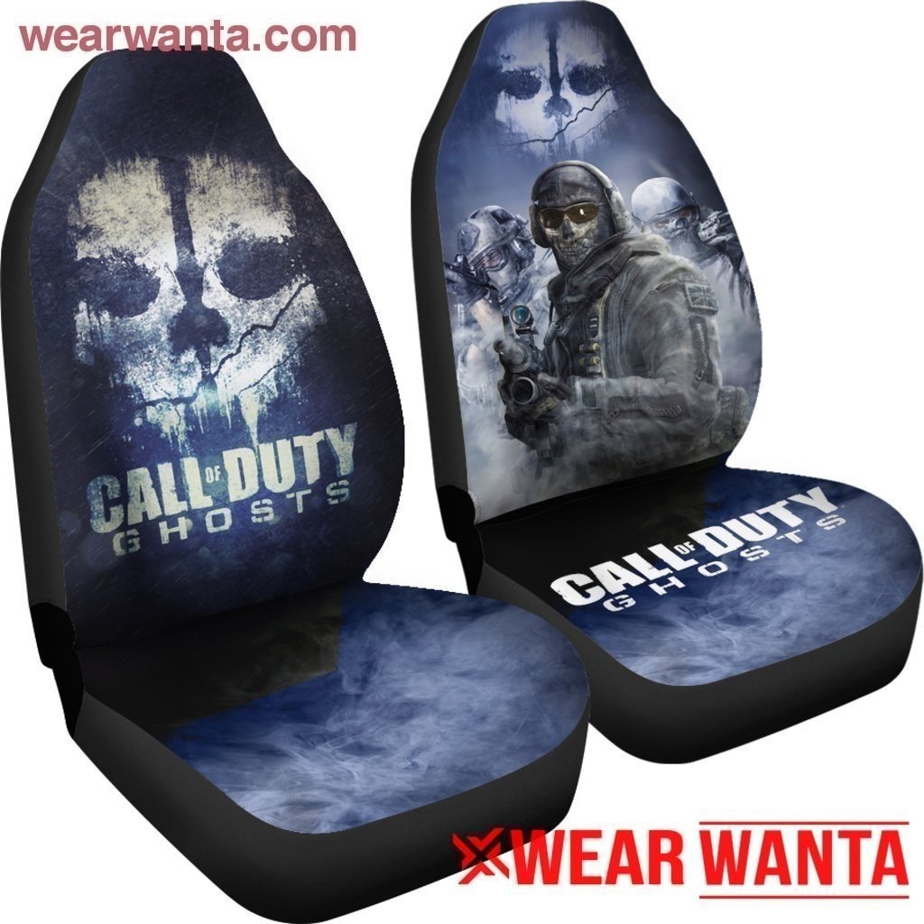 Ghost Call Of Duty Car Seat Covers LT04-Gear Wanta