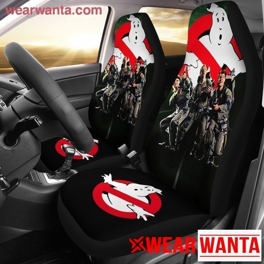 Ghostbuster 1984 Squad Car Seat Covers-Gear Wanta