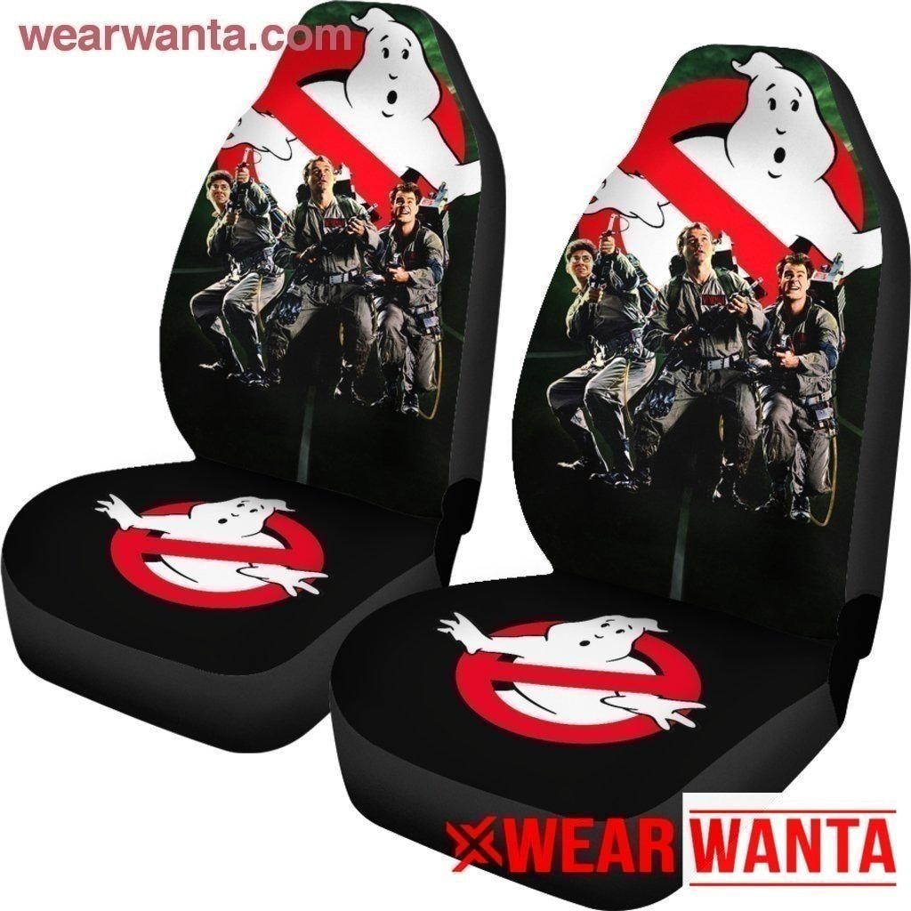 Ghostbuster 1984 Squad Car Seat Covers-Gear Wanta