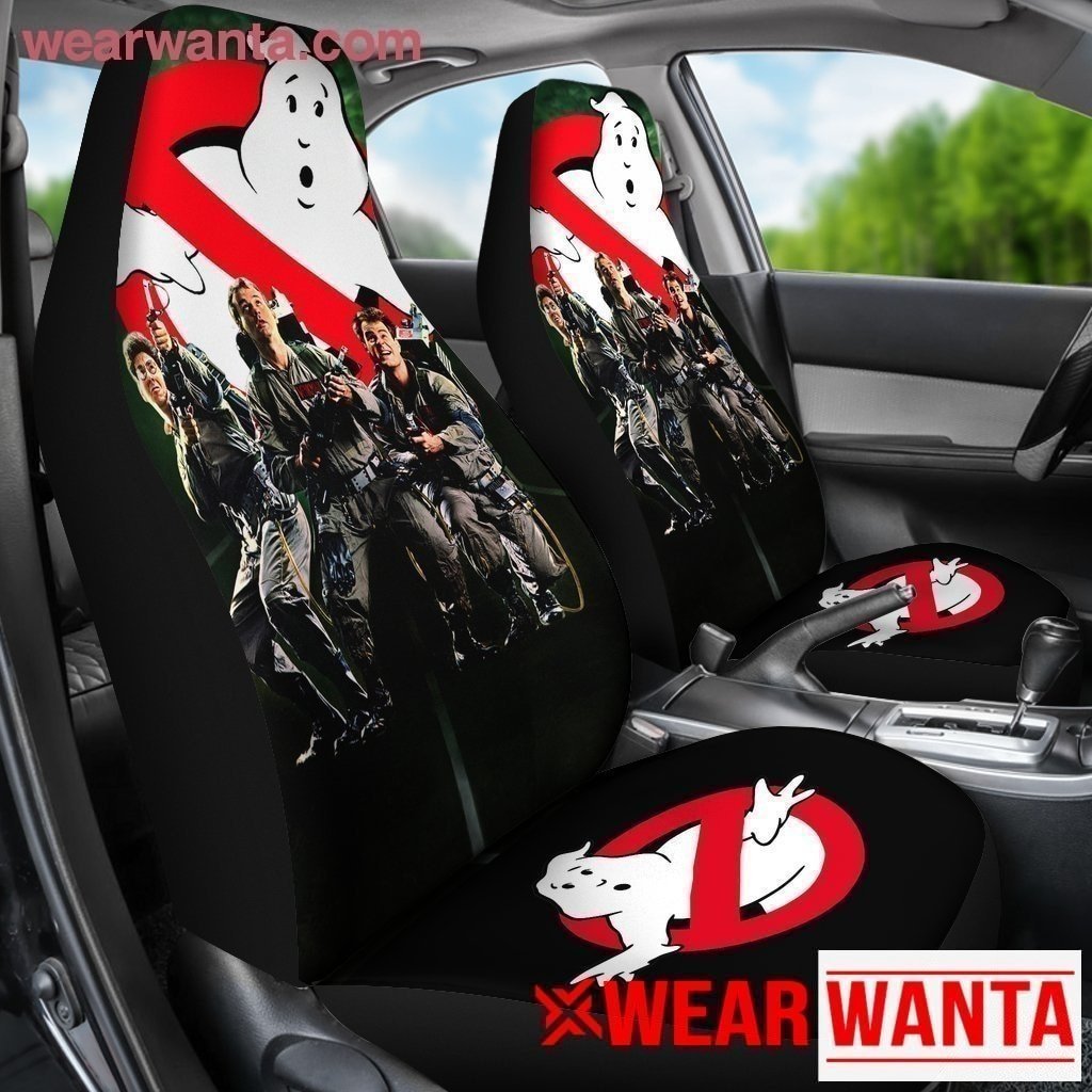 Ghostbuster 1984 Squad Car Seat Covers-Gear Wanta