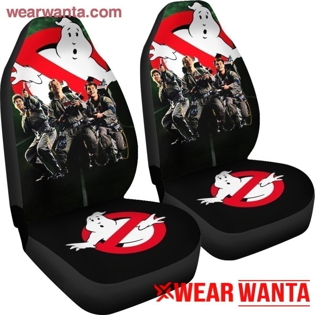 Ghostbuster 1984 Squad Car Seat Covers-Gear Wanta