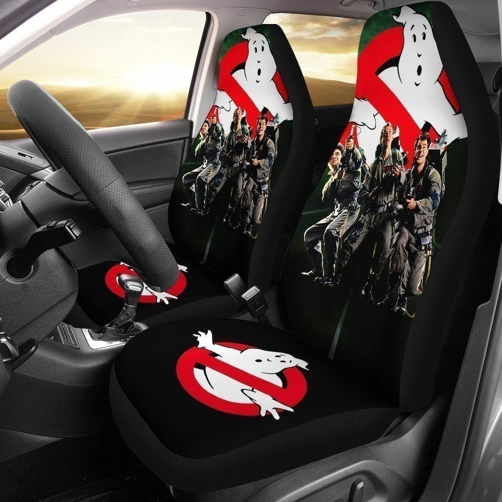 Ghostbuster 1984 Squad Car Seat Covers-Gear Wanta