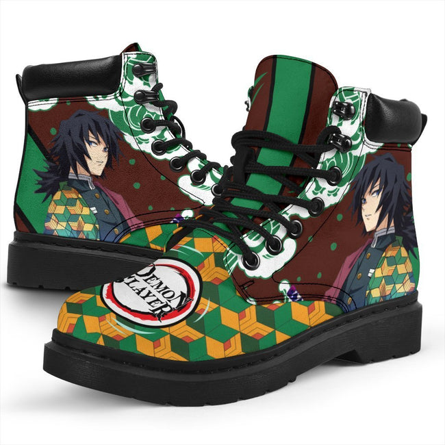 Giyuu Boots Shoes Demon Slayer Anime Custom TT12-Gear Wanta
