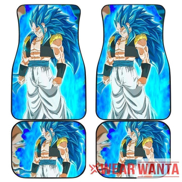 Gogeta Blue Car Floor Mats Custom Dragon Ball Anime Car Accessories-Gear Wanta