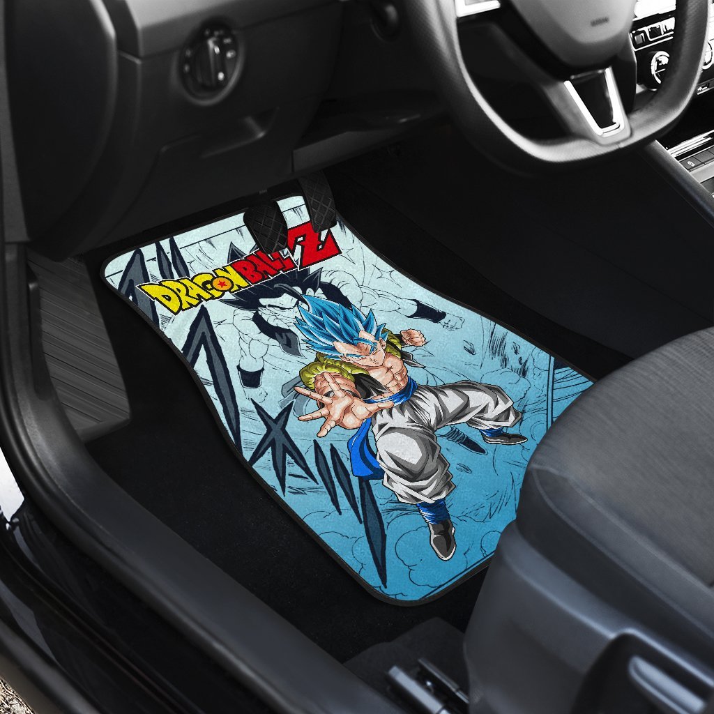 Gogeta Bue Dragon Ball Z Car Floor Mats Manga Mixed Anime-Gear Wanta