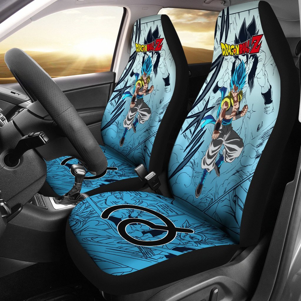 Gogeta Dragon Ball Z Car Seat Covers Manga Mixed Anime Strong-Gear Wanta