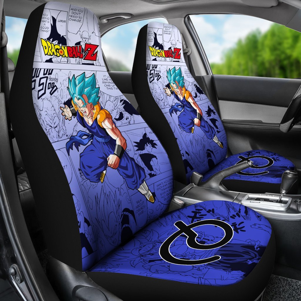 Gogito Dragon Ball Z Car Seat Covers Manga Mixed Anime Cool-Gear Wanta