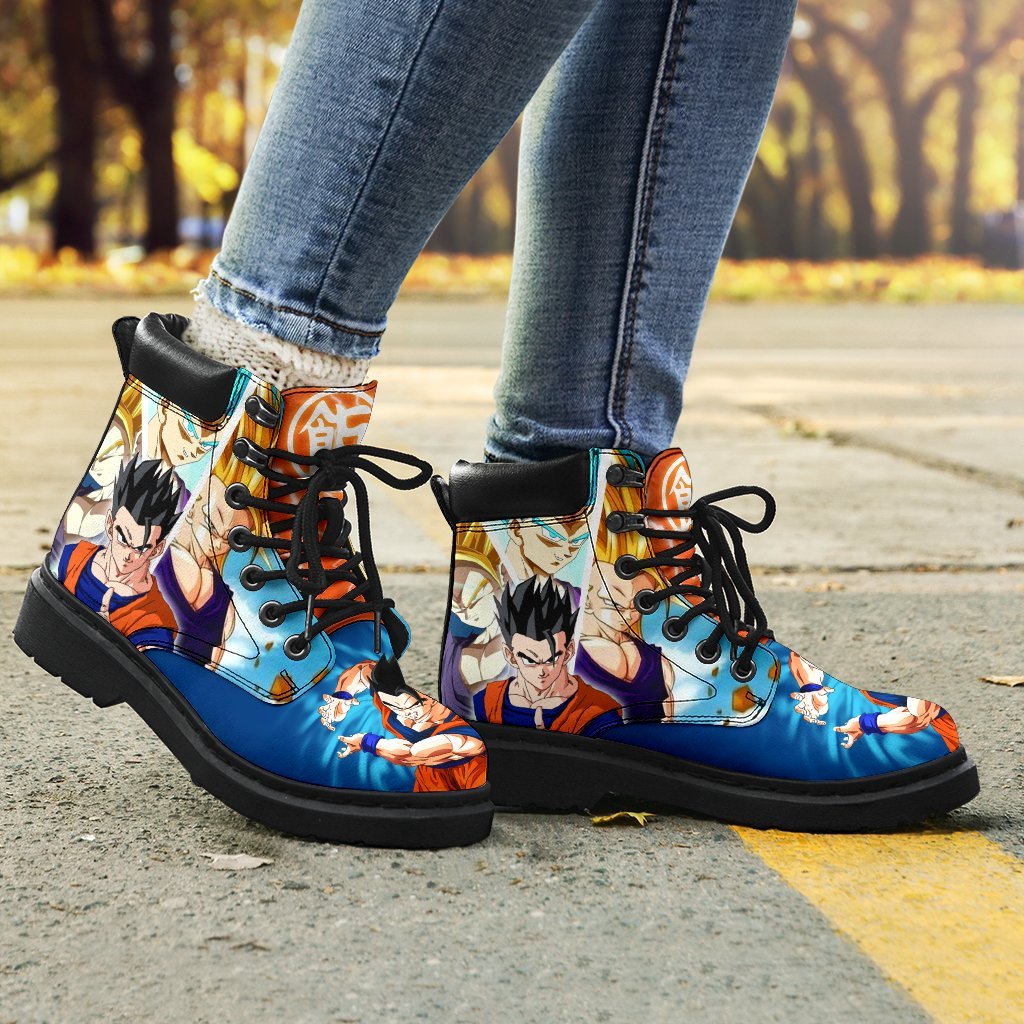 Gohan Dragon Ball Boots Timbs Anime Shoes Custom Fan Gift Idea TT20-Gear Wanta