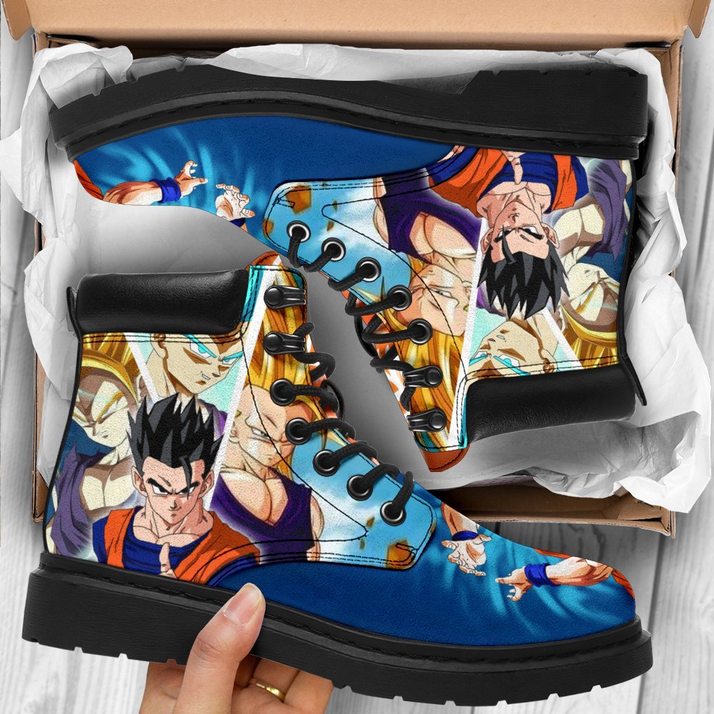 Gohan Dragon Ball Boots Timbs Anime Shoes Custom Fan Gift Idea TT20-Gear Wanta