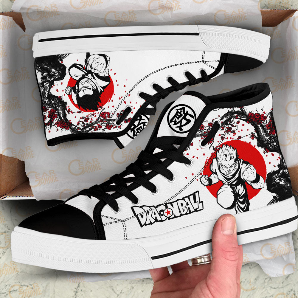 Gohan High Top Shoes Custom Dragon Ball Anime Sneakers Japan Style-Gear Wanta