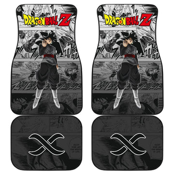 Goku Black Rose Characters Dragon Ball Z Car Floor Mats Manga Mixed Anime Cool-Gear Wanta