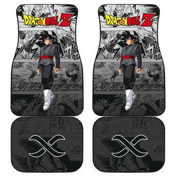 Goku Black Rose Characters Dragon Ball Z Car Floor Mats Manga Mixed Anime-Gear Wanta