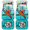 Goku Blue Dragon Ball Z Car Floor Mats Manga Mixed Anime Cool-Gear Wanta