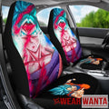 Goku Blue Hair Car Seat Covers Dragon Ball Gift Idea NH1911-Gear Wanta